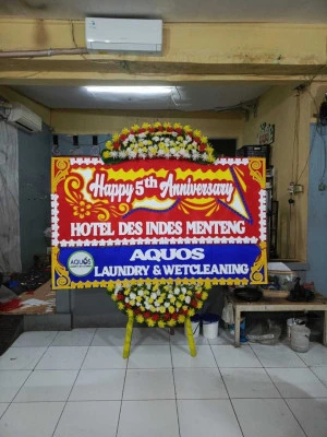 Papan Bunga di Kebon Jeruk