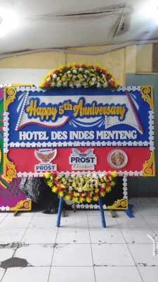 Papan Bunga di Kebon Jeruk